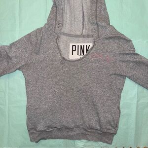 Grey Victoria's Secret PINK hoodie